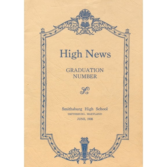 (Custom Reprint) Yearbook: 1938 Smithsburg High School - Leopard Yearbook (Smithsburg, MD)