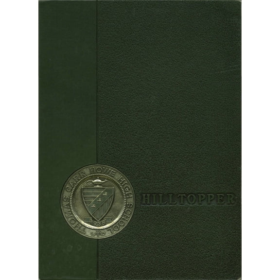 (Custom Reprint) Yearbook: 1938 Thomas Carr Howe Community High School - Hilltopper Yearbook (Indianapolis, IN)