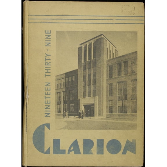 (Custom Reprint) Yearbook: 1939 Appleton High School - Clarion Yearbook (Appleton, WI)