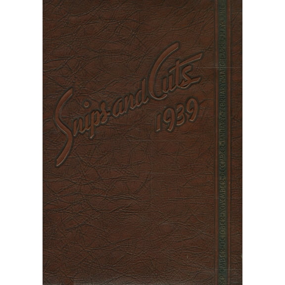 (Custom Reprint) Yearbook: 1939 Central High School - Snips and Cuts Yearbook (Charlotte, NC)