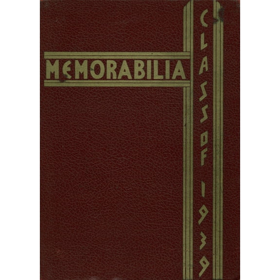 (Custom Reprint) Yearbook: 1939 Clinton High School - Memorabilia Yearbook (Clinton, MA)