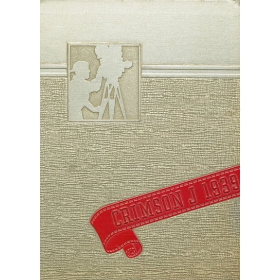 (Custom Reprint) Yearbook: 1939 Jacksonville High School - Crimson J Yearbook (Jacksonville, IL)