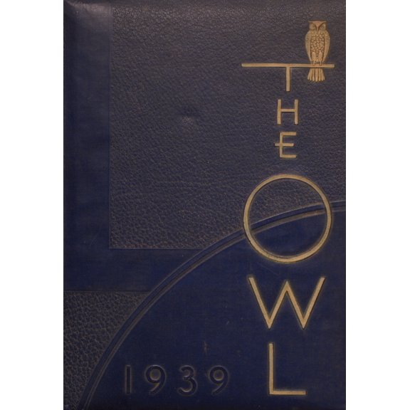 (Custom Reprint) Yearbook: 1939 Paris High School - Owl Yearbook (Paris, TX)