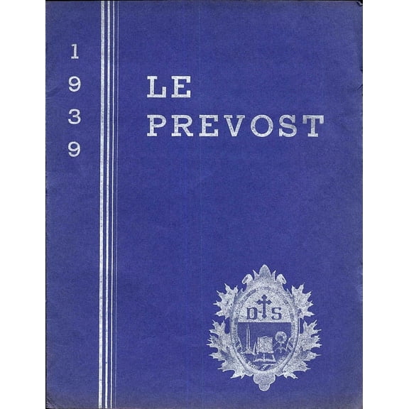 (Custom Reprint) Yearbook: 1939 Prevost High School - Prevost Yearbook (Fall River, MA)