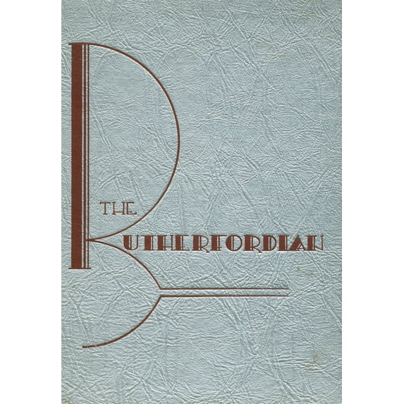 (Custom Reprint) Yearbook: 1939 Rutherford High School - Rutherfordian Yearbook (Rutherford, NJ)