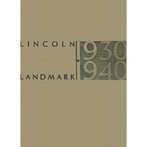 (Custom Reprint) Yearbook: 1940 Abraham Lincoln High School - Landmark Yearbook (Brooklyn, NY)