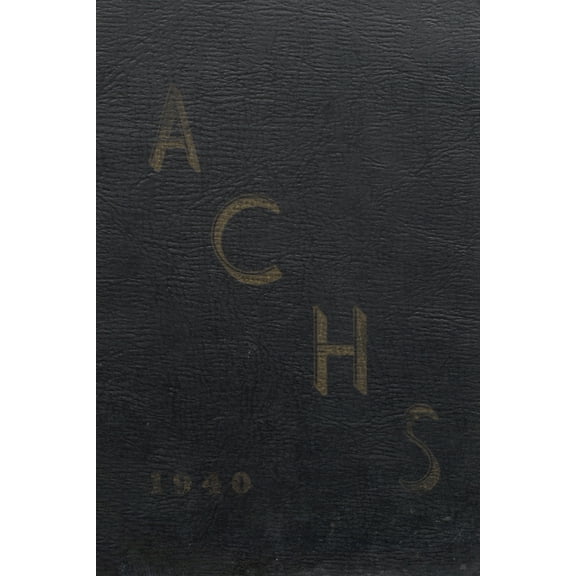 (Custom Reprint) Yearbook: 1940 Appleton City High School - ACHS Yearbook (Appleton City, MO)