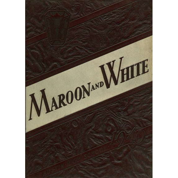 (Custom Reprint) Yearbook: 1940 Austin High School - Maroon and White Yearbook (Chicago, IL)