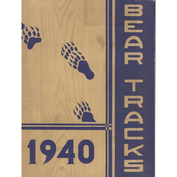 (Custom Reprint) Yearbook: 1940 Bend High School - Bear Tracks Yearbook (Bend, OR)