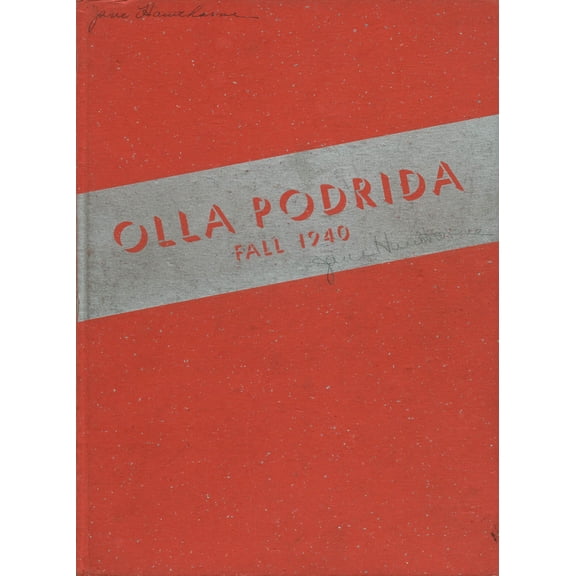 (Custom Reprint) Yearbook: 1940 Berkeley High School - Olla Podrida Yearbook (Berkeley, CA)