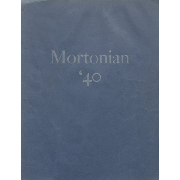 (Custom Reprint) Yearbook: 1940 Centerville Senior High School - Mortonian Yearbook (Centerville, IN)