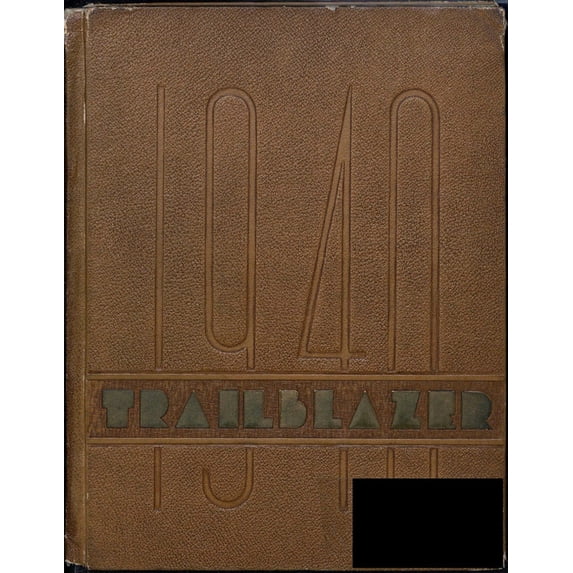 (Custom Reprint) Yearbook: 1940 David Starr Jordan High School - Trailblazer Yearbook (Long Beach, CA)