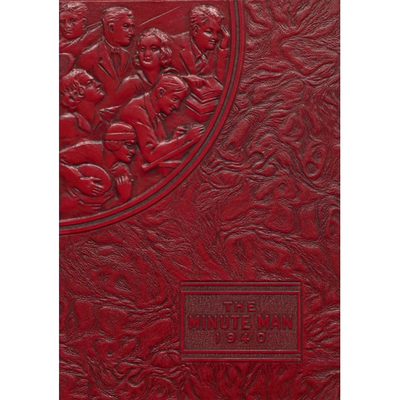 (Custom Reprint) Yearbook: 1940 Lexington High School - Minute Man Yearbook (Lexington, NE)