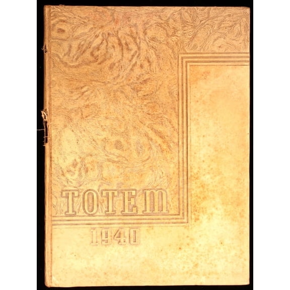 (Custom Reprint) Yearbook: 1940 Lincoln High School - Totem Yearbook (Seattle, WA)