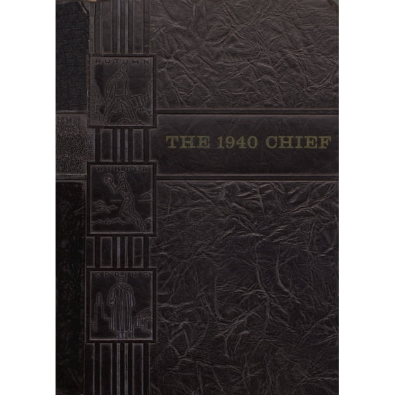 (Custom Reprint) Yearbook: 1940 Nocona High School - Chief Yearbook (Nocona, TX)