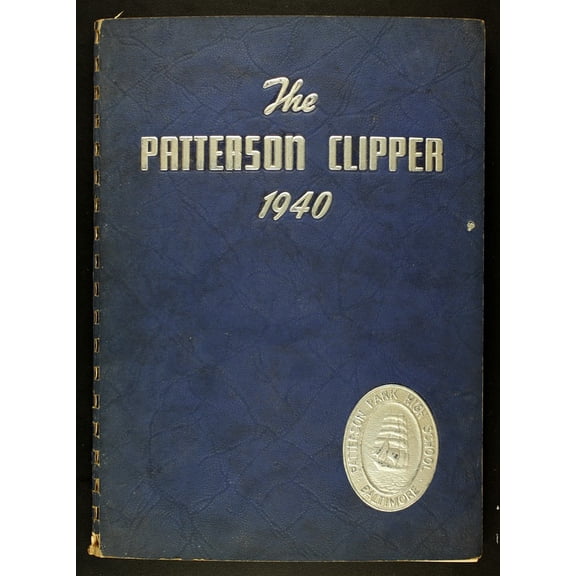(Custom Reprint) Yearbook: 1940 Patterson High School - Clipper Yearbook (Baltimore, MD)