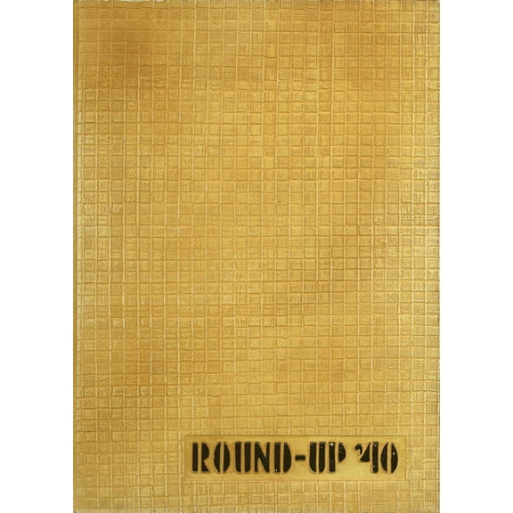(Custom Reprint) Yearbook: 1940 Roosevelt High School - Round Up Yearbook (Honolulu, HI)