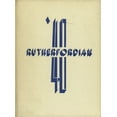 thumbnail image 1 of (Custom Reprint) Yearbook: 1940 Rutherford High School - Rutherfordian Yearbook (Rutherford, NJ), 1 of 4