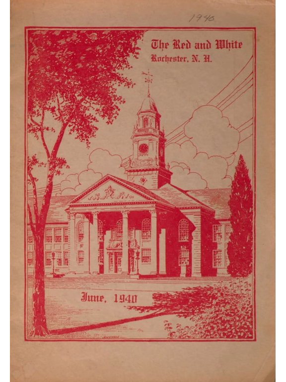 (Custom Reprint) Yearbook: 1940 Spaulding High School - Red and White Yearbook (Rochester, NH)