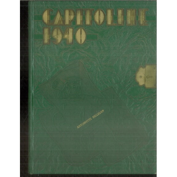 (Custom Reprint) Yearbook: 1940 Springfield High School - Capitoline Yearbook (Springfield, IL)