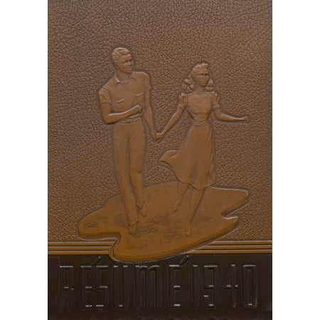 (Custom Reprint) Yearbook: 1940 Springfield High School - Resume Yearbook (Springfield, MO)