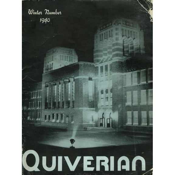 (Custom Reprint) Yearbook: 1940 Wyandotte High School - Quiverian Yearbook (Kansas City, KS)