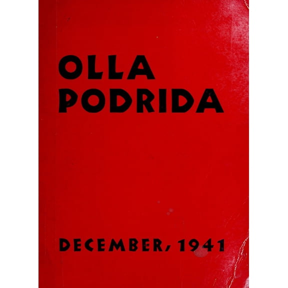 (Custom Reprint) Yearbook: 1941 Berkeley High School - Olla Podrida Yearbook (Berkeley, CA)
