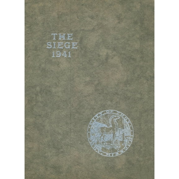 (Custom Reprint) Yearbook: 1941 Buchanan High School - Siege Yearbook (Troy, MO)