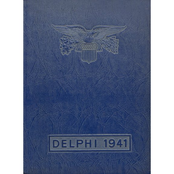 (Custom Reprint) Yearbook: 1941 Jefferson High School - Delphi Yearbook (Delphos, OH)