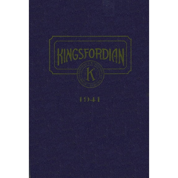 (Custom Reprint) Yearbook: 1941 Kingsford High School - Kingsfordian Yearbook (Kingsford, MI)