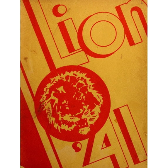 (Custom Reprint) Yearbook: 1941 Liberty High School - Lion Yearbook (Brentwood, CA)