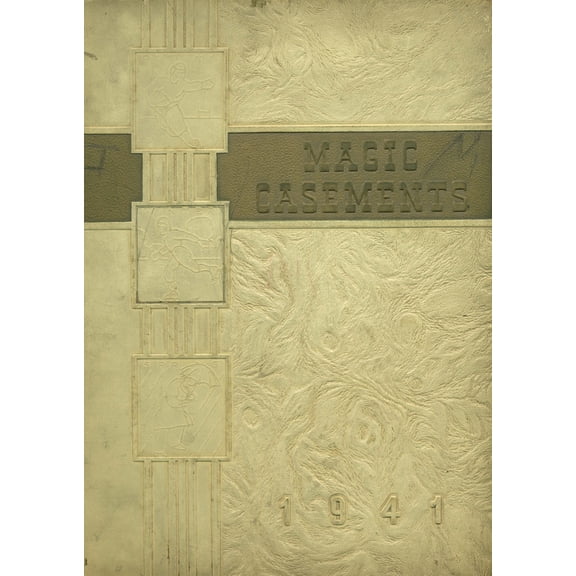 (Custom Reprint) Yearbook: 1941 Lodi High School - Magic Casements Yearbook (Lodi, NJ)