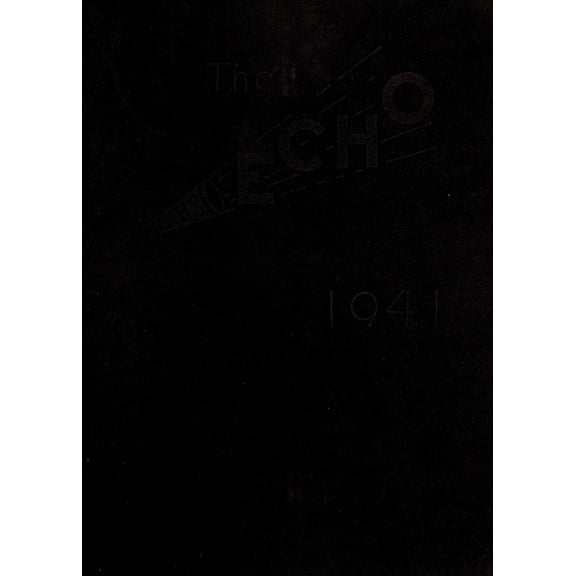 (Custom Reprint) Yearbook: 1941 Montvale High School - Echo Yearbook (Montvale, VA)
