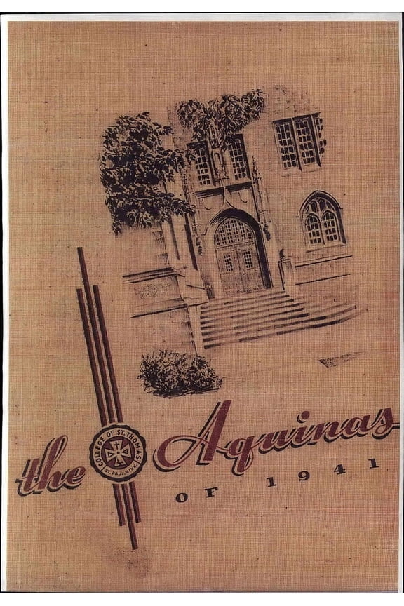 (Custom Reprint) Yearbook: 1941 University of St Thomas - Aquinas Yearbook (St Paul, MN)