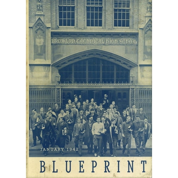 (Custom Reprint) Yearbook: 1942 Brooklyn Technical High School - Blueprint Yearbook (Brooklyn, NY)