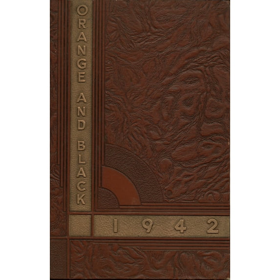 (Custom Reprint) Yearbook: 1942 Brunswick High School - Orange Black Yearbook (Brunswick, ME)