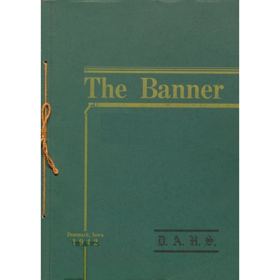 (Custom Reprint) Yearbook: 1942 Denmark Academy High School - Banner Yearbook (Denmark, IA)