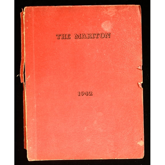 (Custom Reprint) Yearbook: 1942 Marion High School - Mariton Yearbook (Belle Vernon, PA)