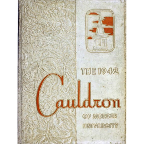 (Custom Reprint) Yearbook: 1942 Mercer University - Cauldron Yearbook (Macon, GA)