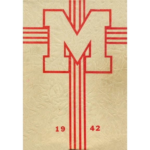 (Custom Reprint) Yearbook: 1942 Monroe High School - M Book Yearbook (Monroe, WI)