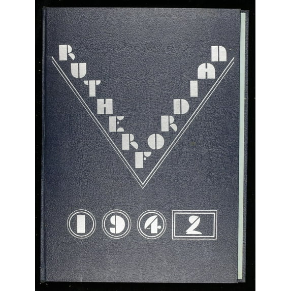 (Custom Reprint) Yearbook: 1942 Rutherford High School - Rutherfordian Yearbook (Rutherford, NJ)