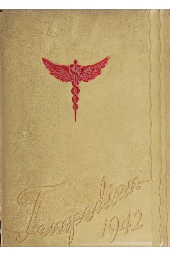 (Custom Reprint) Yearbook: 1942 Temple University School of Chiropody - Tempodian Yearbook (Philadelphia, PA)