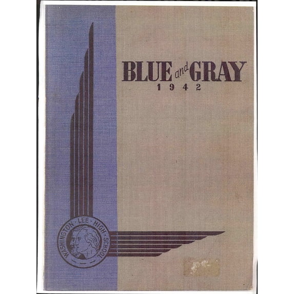 (Custom Reprint) Yearbook: 1942 Washington Lee High School - Blue and Gray Yearbook (Arlington, VA)