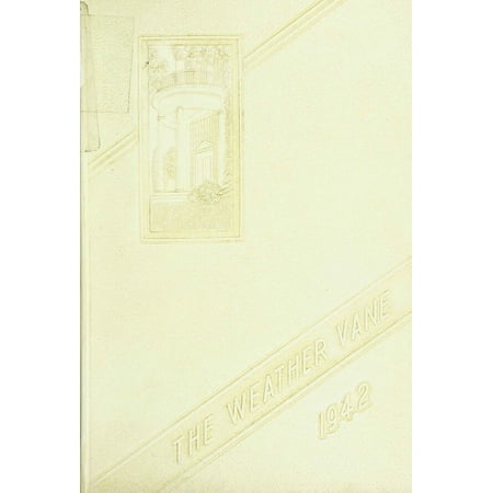 (Custom Reprint) Yearbook: 1942 Westfield High School - Weather Vane Yearbook (Westfield, NJ)