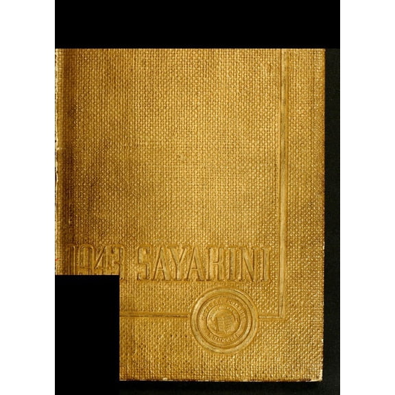 (Custom Reprint) Yearbook: 1943 Catawba College - Sayakini / Swastika Yearbook (Salisbury, NC)