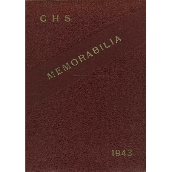 (Custom Reprint) Yearbook: 1943 Clinton High School - Memorabilia Yearbook (Clinton, MA)