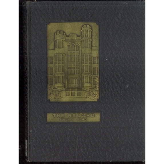 (Custom Reprint) Yearbook: 1943 Frankford High School - Record Yearbook (Philadelphia, PA)
