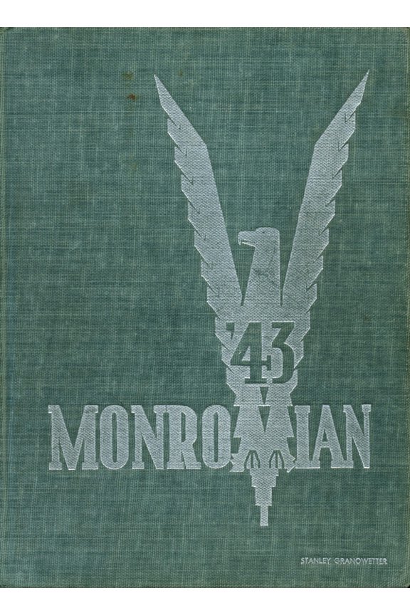 (Custom Reprint) Yearbook: 1943 James Monroe High School - Monrovian Yearbook (Bronx, NY)