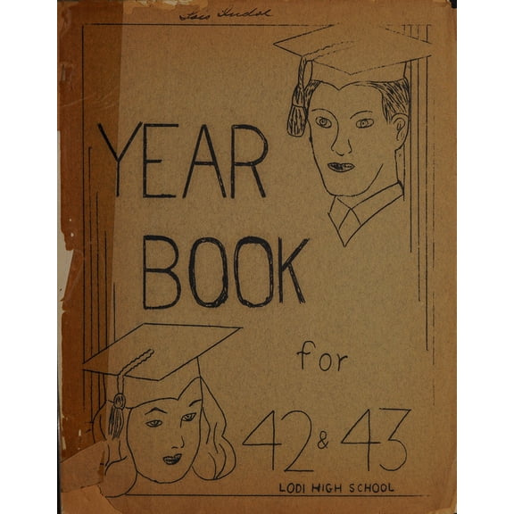 (Custom Reprint) Yearbook: 1943 Lodi High School - Tiger Tales Yearbook (Lodi, OH)