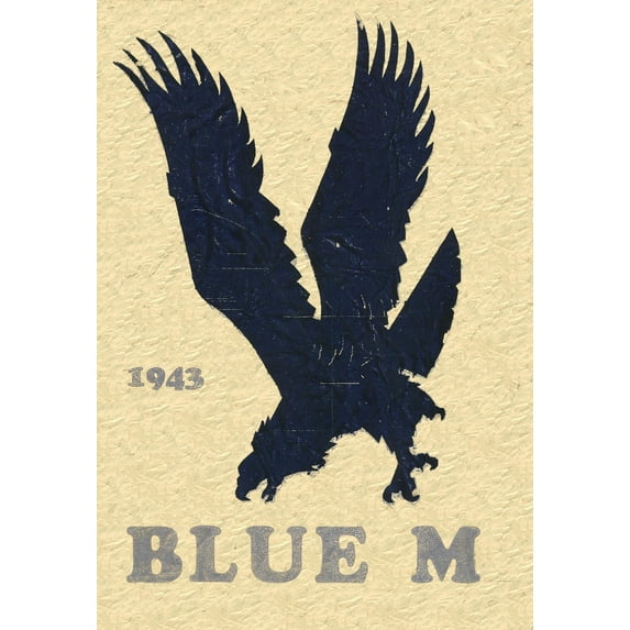 (Custom Reprint) Yearbook: 1943 Manhattan High School - Blue M Yearbook (Manhattan, KS)